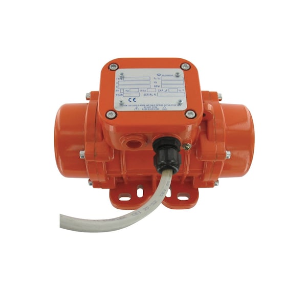 Electric bin vibrator, 243 lb centrifugal force.